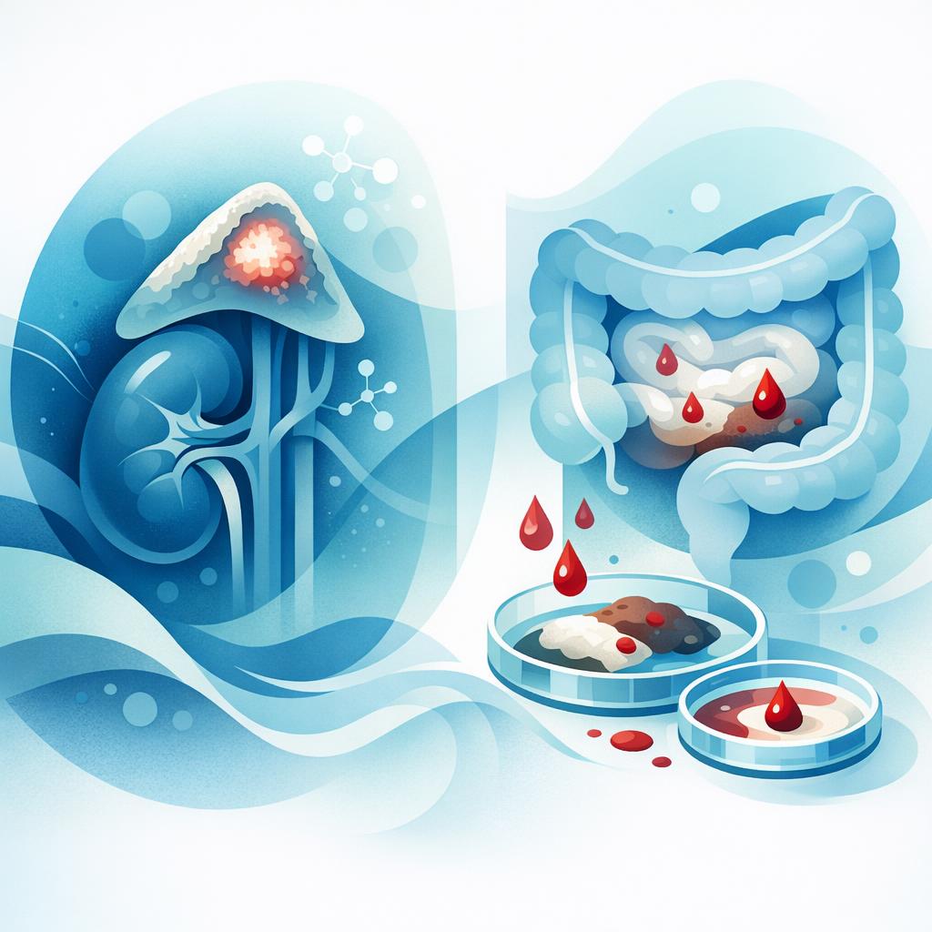 Based on NIH | Blood in Stool vs Early Adrenal Cancer Signs